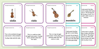 Les instruments de musique - Twinkl