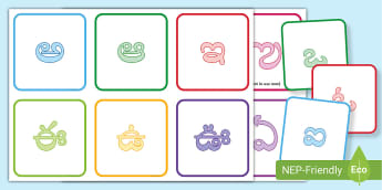 Telugu Vowel Cards Printable