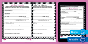 Water Play Meta-Skills Self-Reflection Activity Sheets