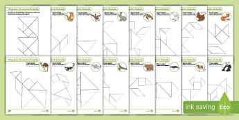 👉 Tangram Animals Activity (Teacher-Made) - Twinkl