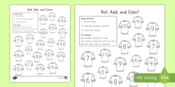 Printable 1st Grade Math Worksheets & Activities | Twinkl