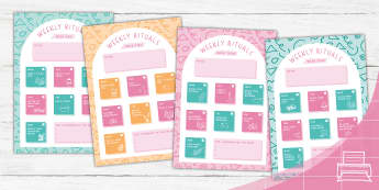 My Fitness Goals - Planner Insert