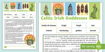 Who are the Irish Celtic Gods and Goddesses? - Teaching Wiki