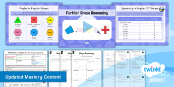 Year 5 Geometry - Properties of Shapes Primary Resources - PlanIt