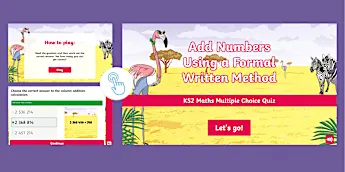 Formal Written Methods | twinkl.ca