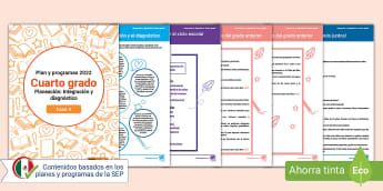 Planeación de integración y diagnóstico: Cuarto grado