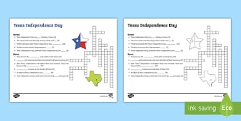 texas independence day 4th grade teaching resources