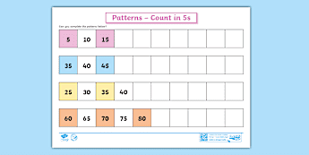 Count In5 Exercise Counting Helps | twinkl.com.au