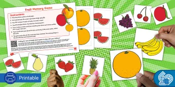 Memory Printables | twinkl.com.au