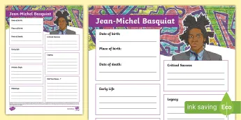 Biography Fact File Templates | twinkl.co.uk