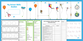 EYFS Fine Motor Skills Assessment Resource Pack