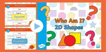 Investigate 2D shapes