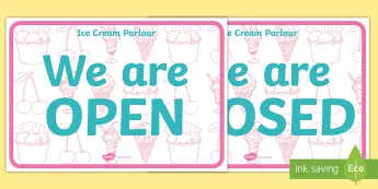 Open Signs | twinkl.co.uk