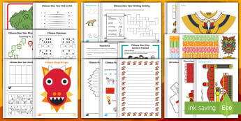 Chinese New Year Worksheets - Primary Resources - Celebrations - Page 11