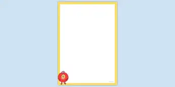 Alien Page Borders | twinkl.com.au