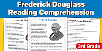 Frederick Douglass Reading Comprehension Worksheet