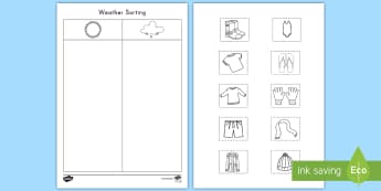 Clothes Early Childhood Teaching Resources