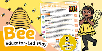 Bees Plan and Play Emergent Interests - - Early Years - - Twinkl Ireland