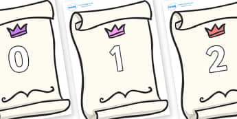 Numbers 0-50 on Invitations - 0-50, foundation stage numeracy, Number recognition, Number flashcards, counting, number frieze, Display numbers, number posters