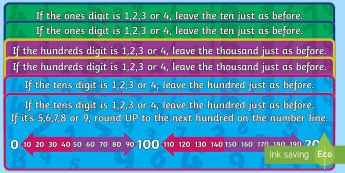 Rounding Numbers Up to 1 000 000: Stretch (Year 5)