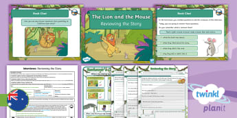 The Lion and the Mouse Lesson Plan Packs | Foundation
