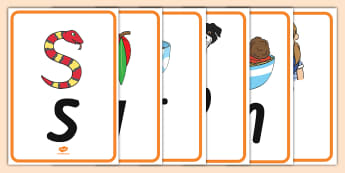 AUS Phonics: Level 2: Sound Mnemonic Posters