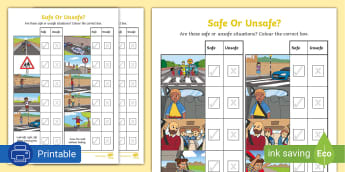 Staying Safe Around Traffic PowerPoint (Teacher-Made)