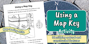 Decoding Maps Worksheet F-2 Map Reading Skills Worksheets | Twinkl - Twinkl