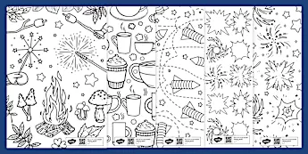 Bonfire Night Colouring Pages | twinkl.com.au