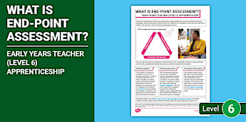 End-Point Assessment | Early Years Apprentices and Students