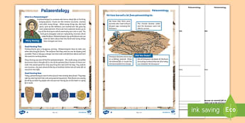 Rocks, Soils and Fossils Reading Comprehension KS2 - Twinkl