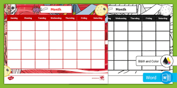 Science Calendars | twinkl.com
