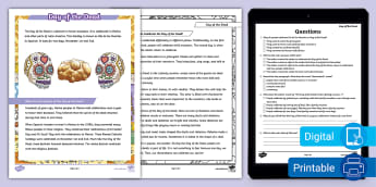 Printable Day of the Dead Quiz  Teaching Dia de los Muertos (Grades 4-12)  - TeacherVision