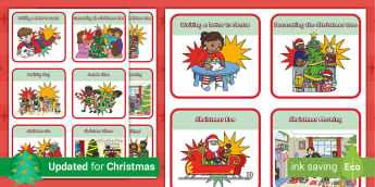 Christmas Patterns Name Tags