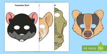 Farm Animal Masks Printable (Teacher-Made) - Twinkl