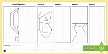 KS2 Symmetry Worksheets - Primary Resources - Twinkl