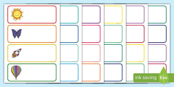 Pegs and Classroom Tray Labels for School - Twinkl