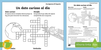 Crucigramas Para Ninos De Educacion Infantil Y Primaria