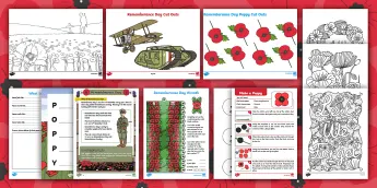 Remembrance Day Colouring Sheets | twinkl.com.au