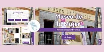 Rompecabezas interactivo: Museo de la Mujer