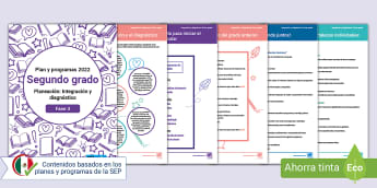 Planeación de integración y diagnóstico: Segundo grado