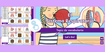 Tapiz de Vocabulario: El Sistema Respiratorio