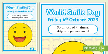 World Smile Day 2023 Event & World Smile Day Activities