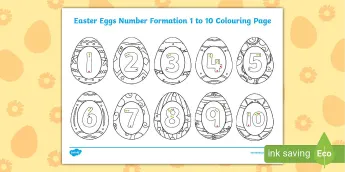 Number Formation Early Education • Twinkl.ca