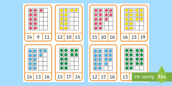 Subitising Ks1 Number And Place Value Primary Resources