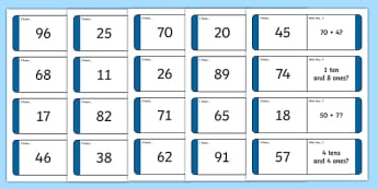 Place Value Memory and Process skills -Primary Resources