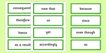 KS2 Words and Vocabulary Connectives Primary Resources - Page 1