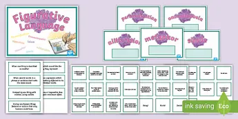 Figurative Language Chart | Twinkl