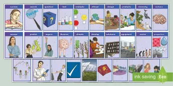 Science Visual Vocabulary Examples Science Vocabulary Displays | twinkl.com.au
