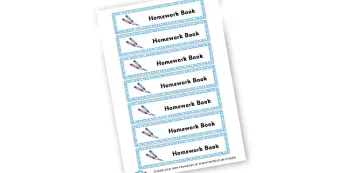 Printable Homework Sheets | twinkl.com.au
